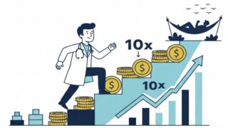 医師が「億り人」になるためのロードマップ：資産規模で変わる投資の優先順位